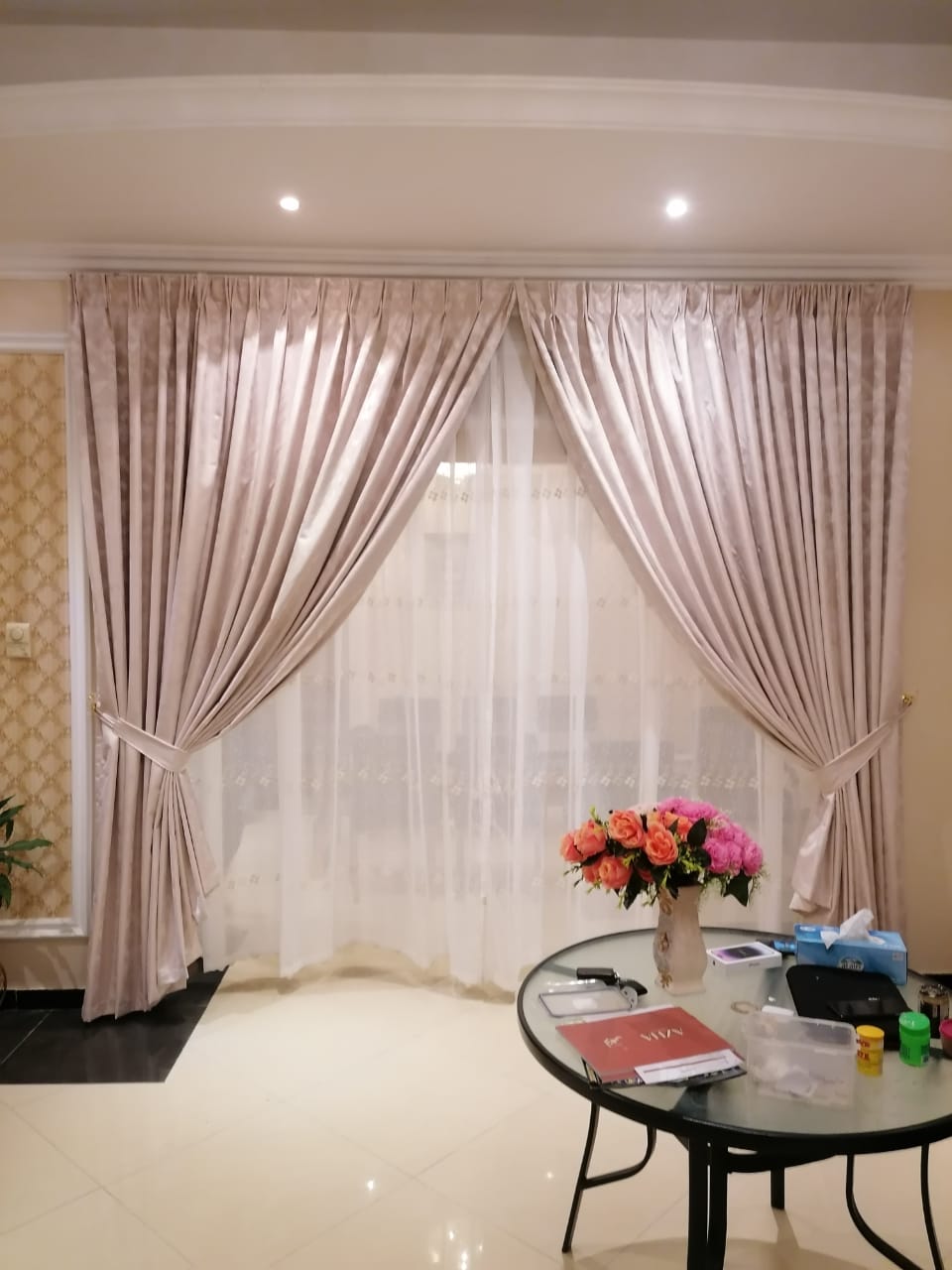 Curtain Fixing